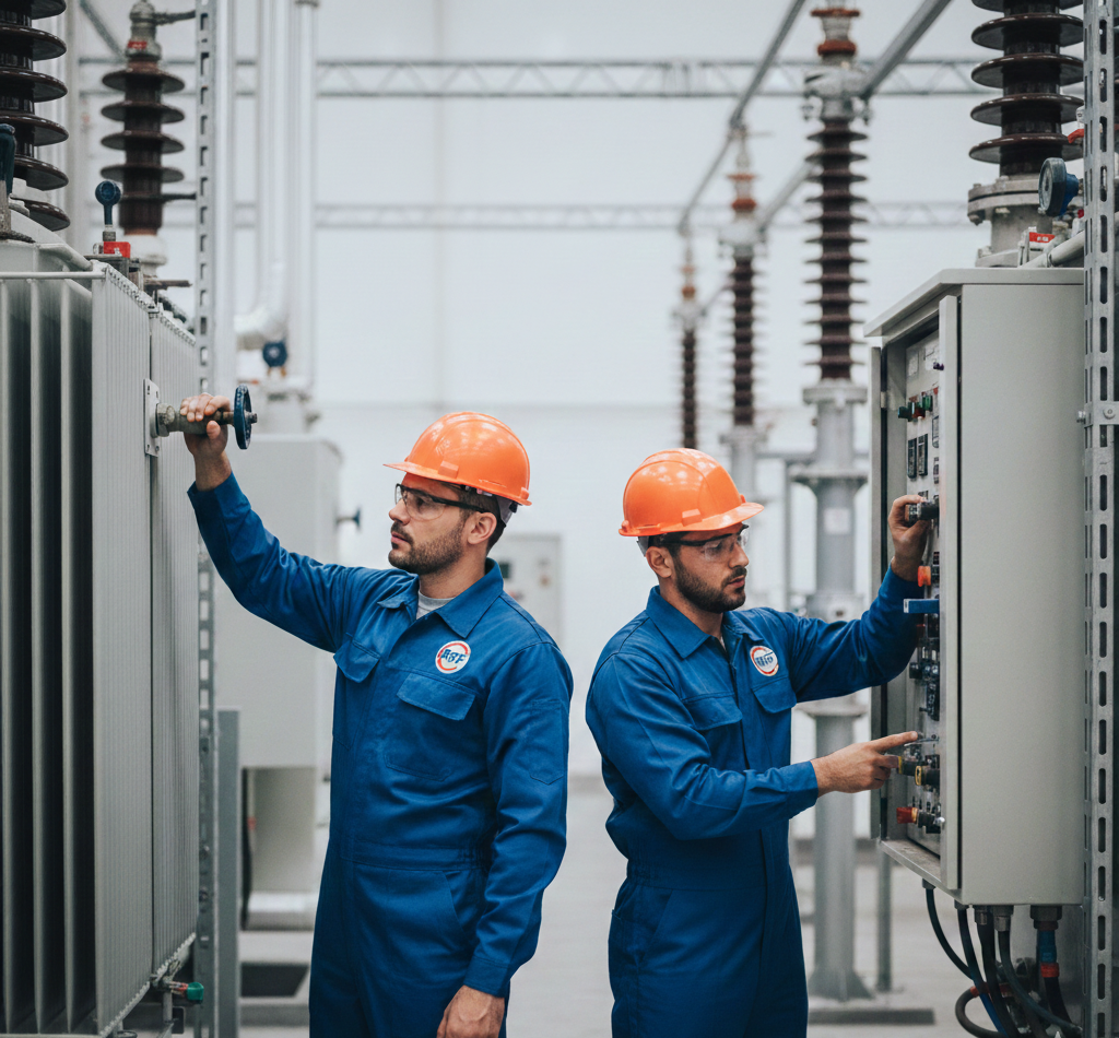 Manutenção de Transformador